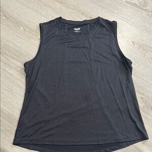 Avia Women's Gray/Black Sleeveless Top